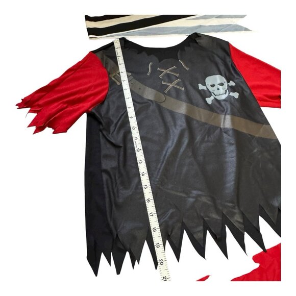 Buccaneer Pirate King Child Costume Medium Halloween Outfit USA Made NWT - Picture 4 of 11